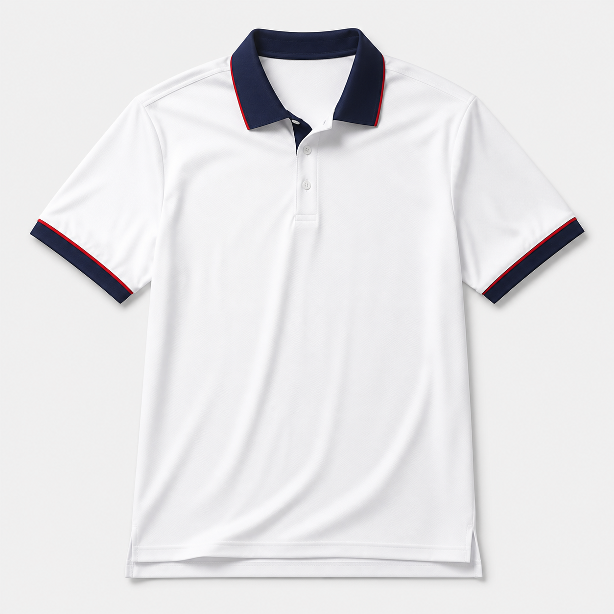White LISCA coach performance polo